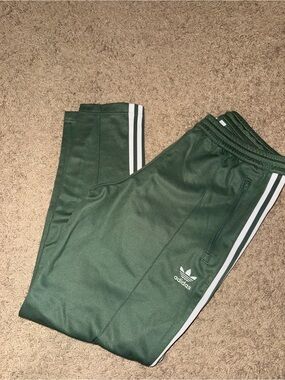 adidas women’s  Green Trefoil Track Pants